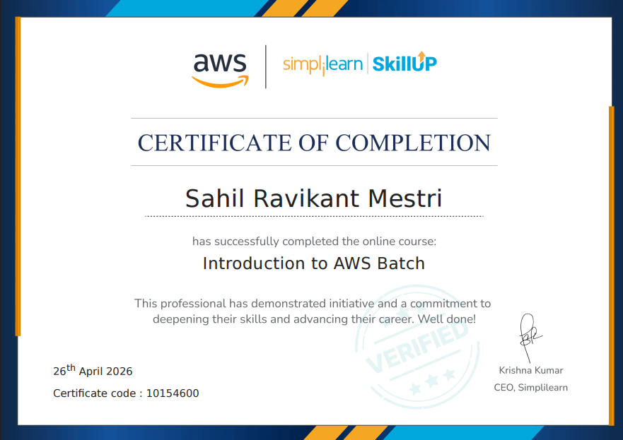 Java Certificate